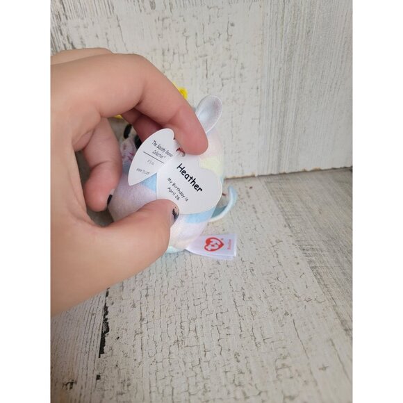 Ty beanie baby hope bear Heather cat plush keychain - Picture 5 of 8